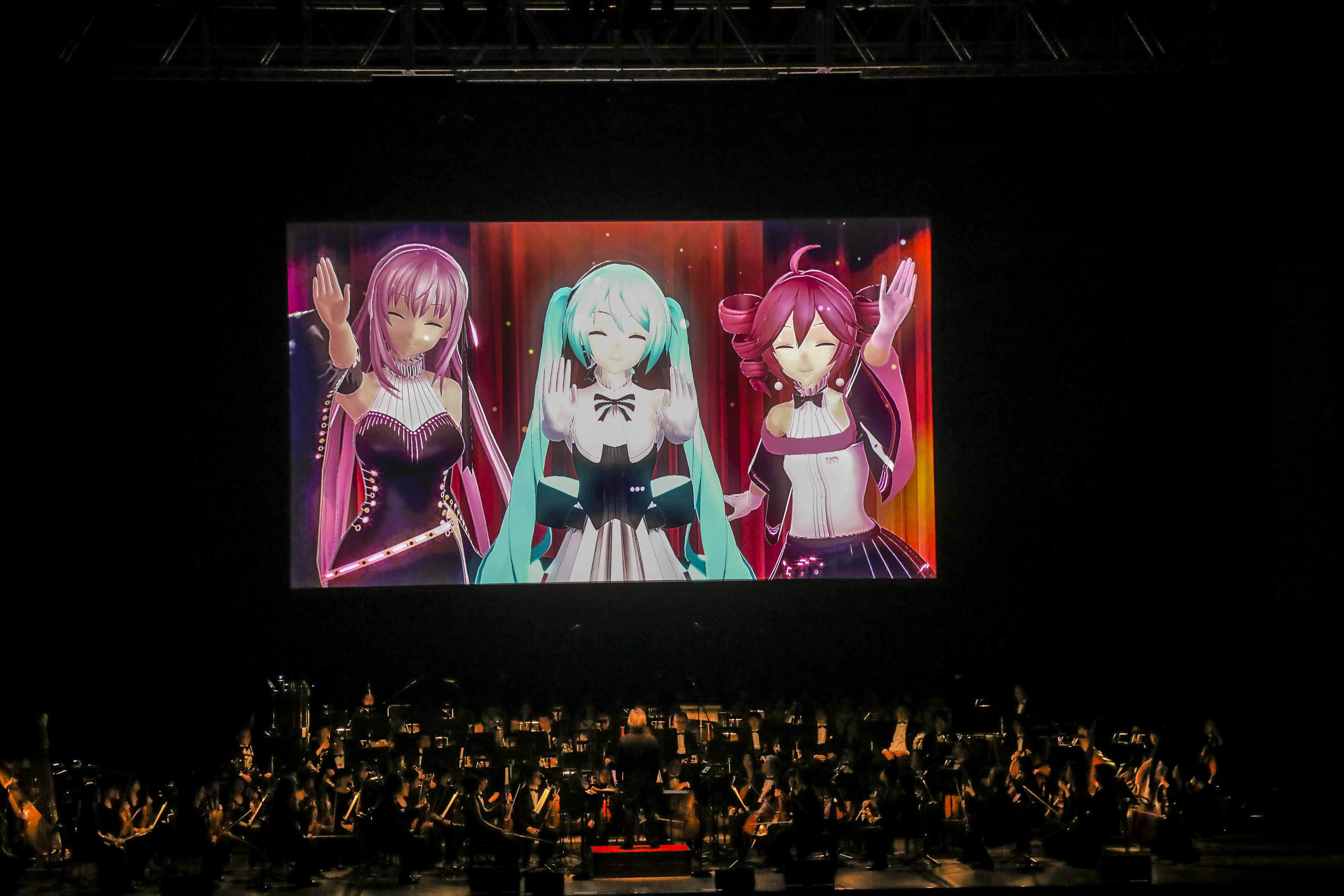 『初音ミクシンフォニー2018-2019』 (C)Crypton Future Media, INC. www.piapro.net 重音テト(C)線/小山乃舞世/ツインドリル