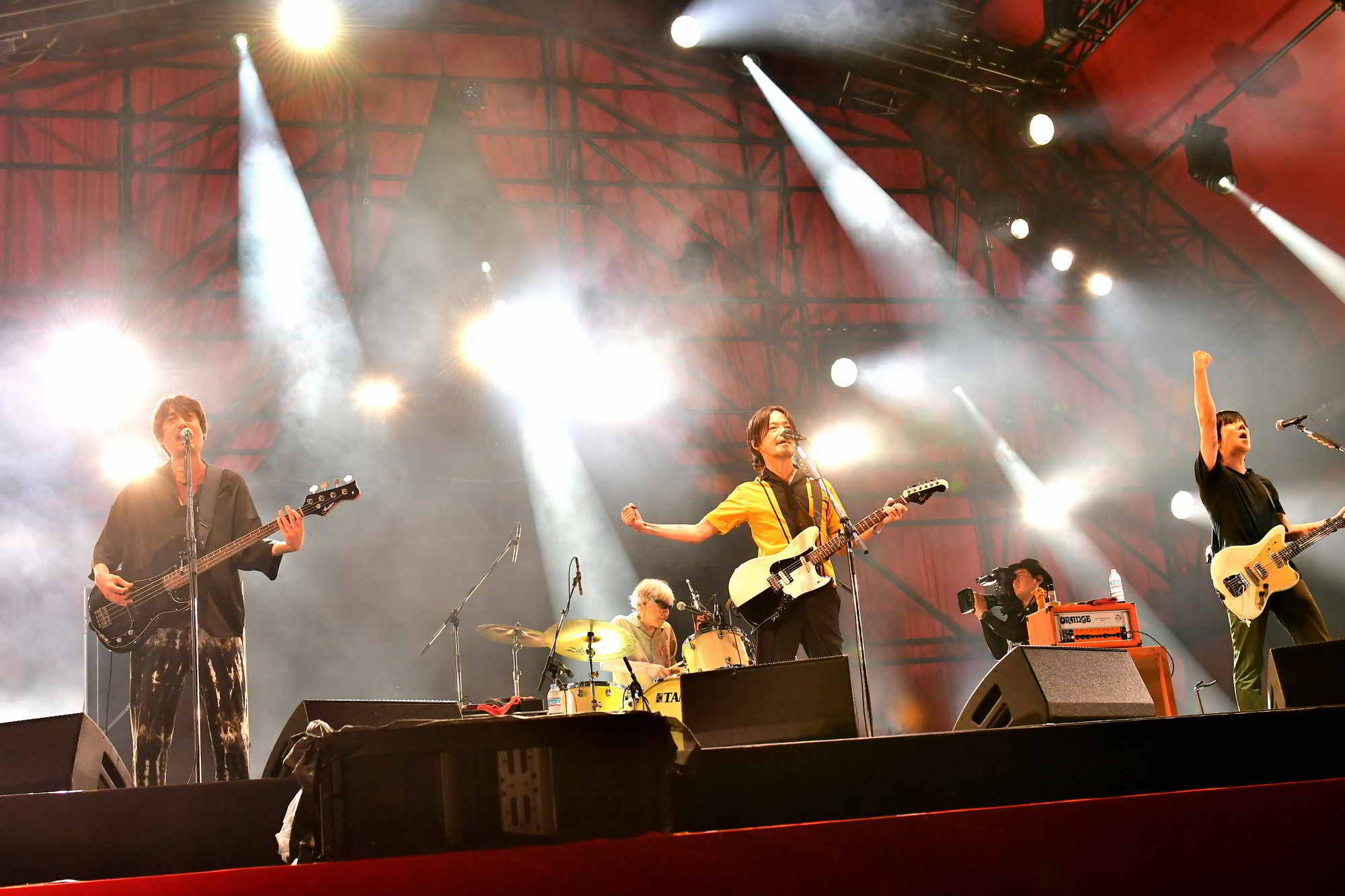 the pillows （C）RISING SUN ROCK FESTIVAL　撮影＝小川舞