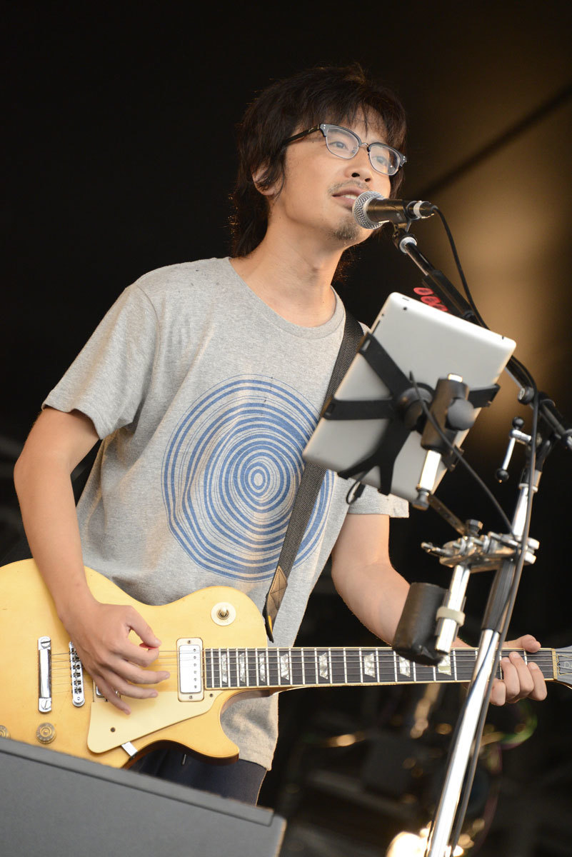 『京都音楽博覧会2016 IN 梅小路公園』くるり 撮影＝久保憲司/KENJI KUBO