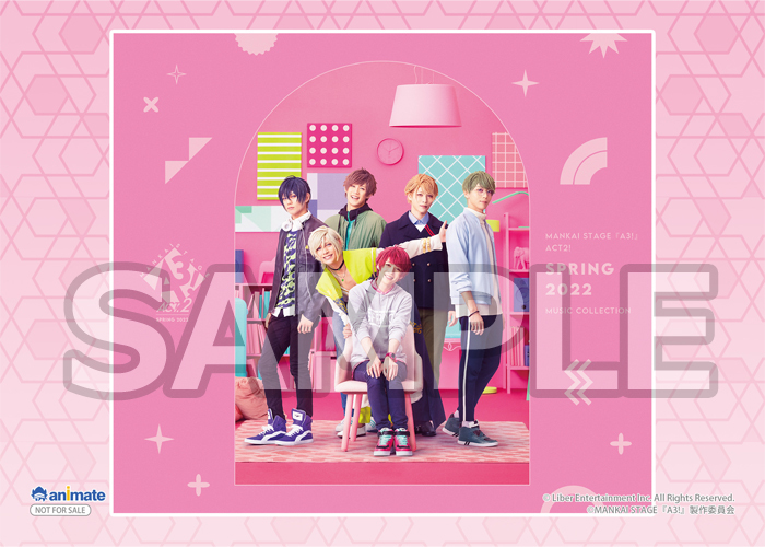 MANKAI STAGE『A3!』ACT2! ～SPRING 2022～」MUSIC COLLECTION、7月6日