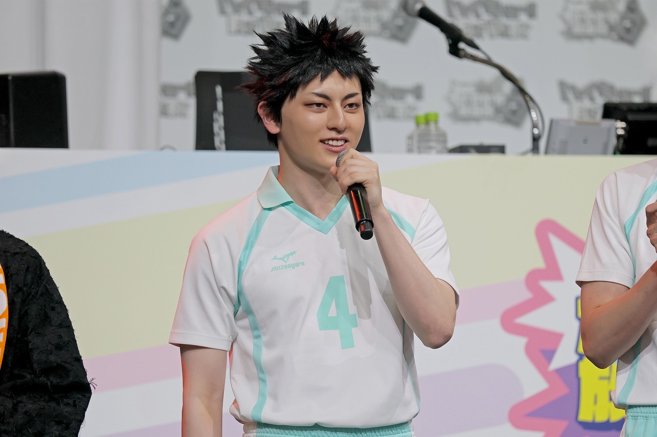 鈴木 恋（岩泉 一 役） 　　　　　　　(C)古舘春一／集英社・ハイパープロジェクション演劇「ハイキュー!!」製作委員会