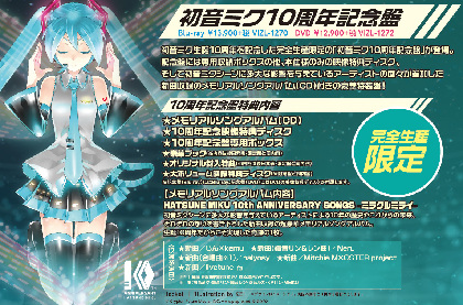 Blu-ray＆DVD『初音ミク「マジカルミライ 2017」』発売決定 記念