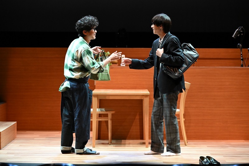 （左から）山崎樹範、田村海琉                　      (C)AOI Pro.／サンライズプロモーション東京