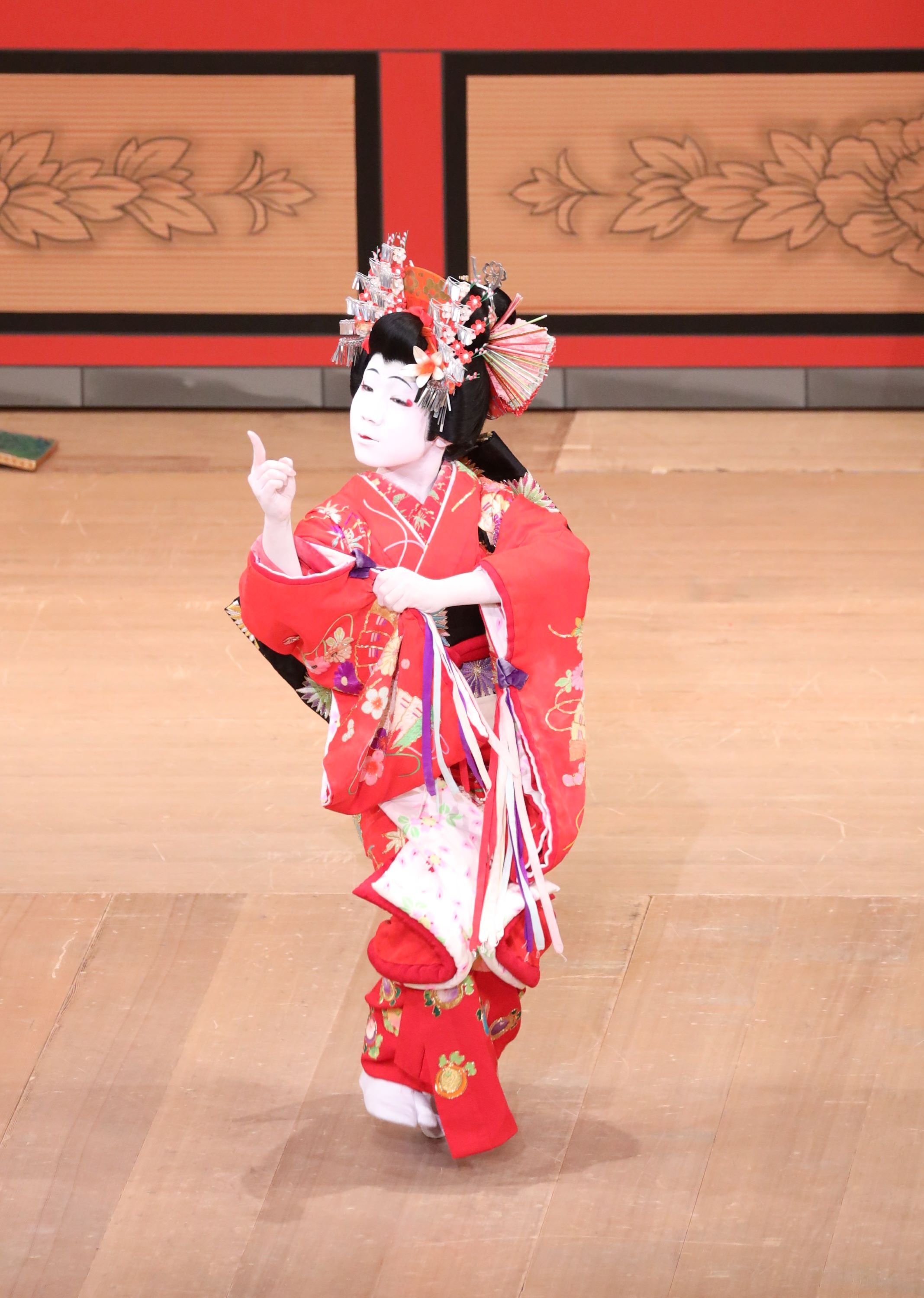 「羽根の禿」尾上菊之助 (c)松竹