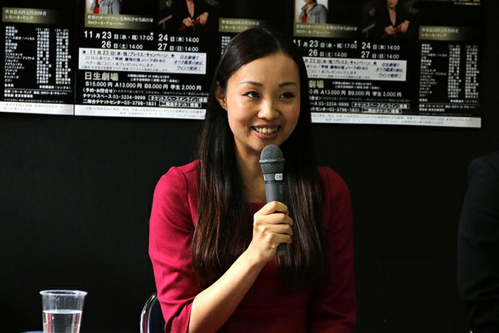 清野友香莉 （撮影：安藤光夫）