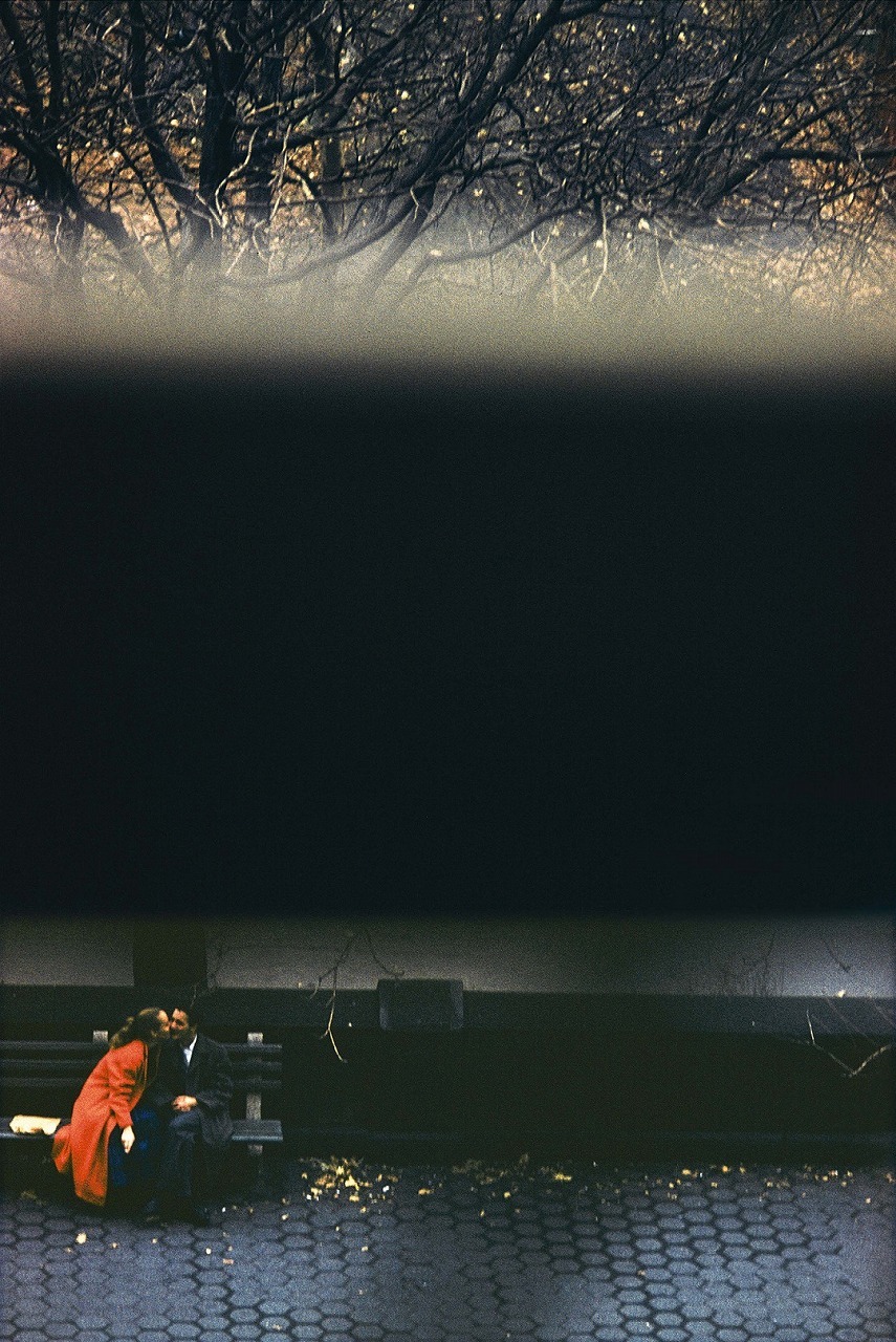 ソール・ライター《無題》撮影年不詳  　(C)Saul Leiter Foundation