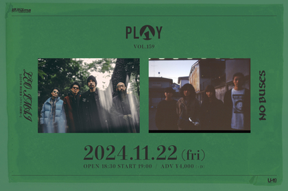 LEO IMAI×No Buses、ツーマンライブが決定　渋谷La.mama企画『PLAY VOL.159』開催