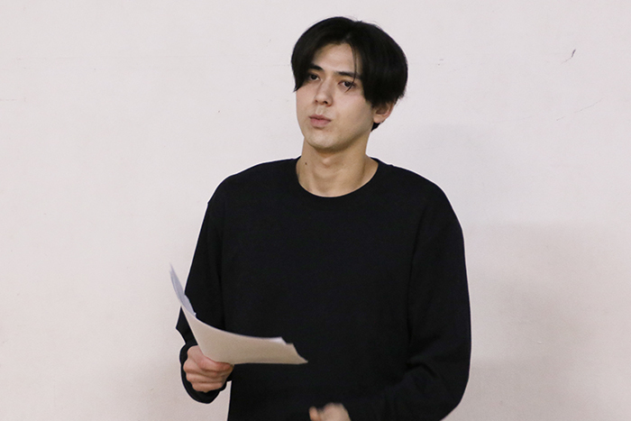 SUGARBOY 6th. "mini theater creation 2025"『春醒』稽古場より　加藤 将