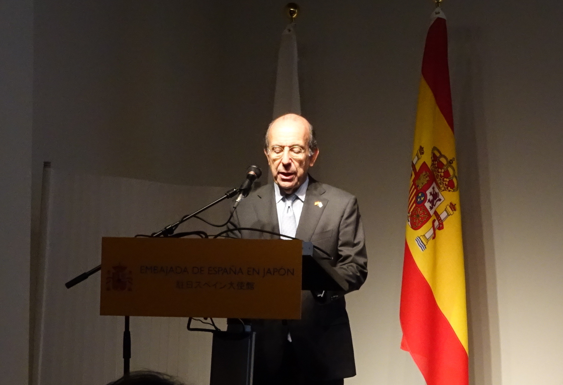 スペイン大使館　駐日スペイン大使　ゴンサロ・デ・ベニト氏