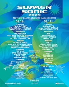 サマソニ東京の深夜イベント『MIDNIGHT SONIC』の開催が決定　今回のキュレーターはm-flo