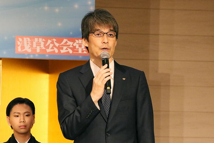 松竹株式会社 取締役副社長・山根成之