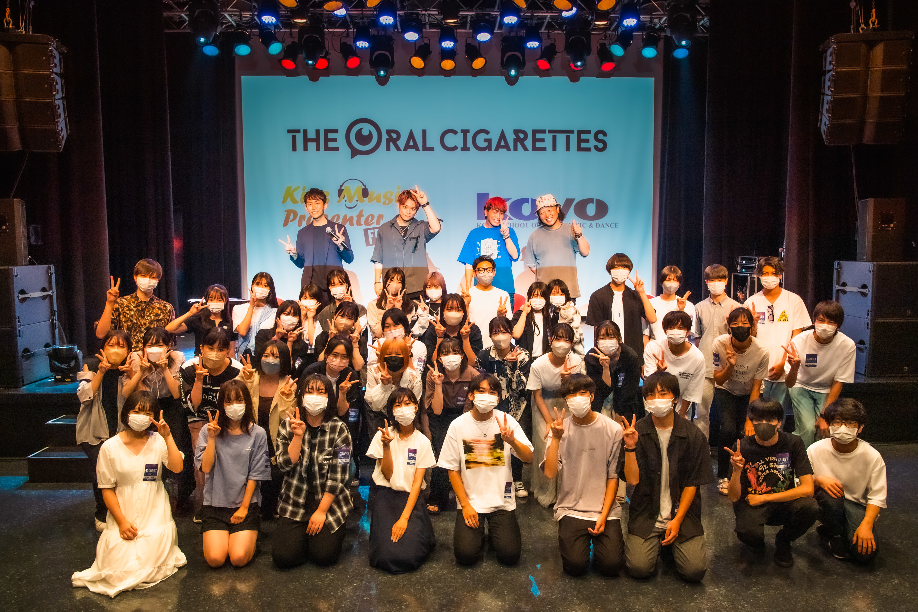 『Kiss Music Presenter FRIDAY』THE ORAL CIGARETTES 公開インタビュー収録