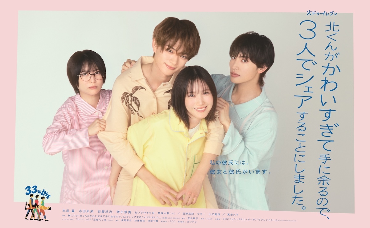 『北くんがかわいすぎて手に余るので、３人でシェアすることにしました。』