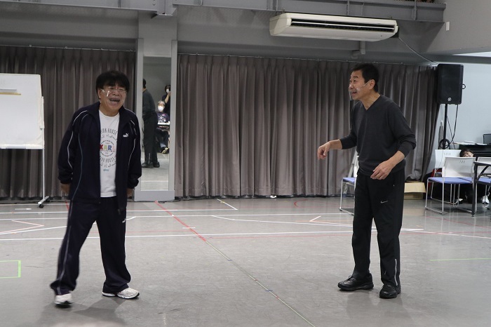 『世界中がフォーリンラブ』稽古場より