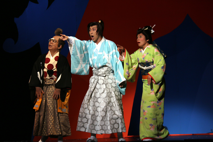 ミュージカル『狸御殿』小倉久寛、尾上松也、青木さやか