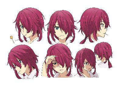 アニメポスター　この世の果てで恋を唄う少女告知ポスター テレビアニメ『この世の果てで恋を唄う少女YU-NO』、武田絵里子