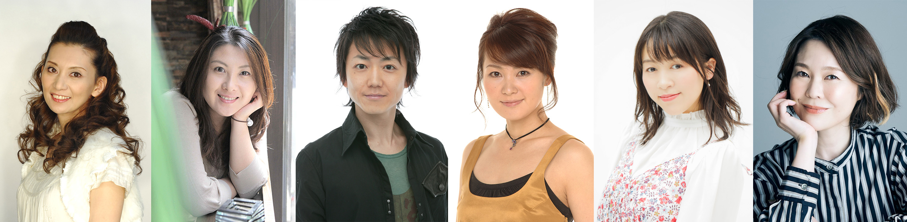 左から　松谷彼哉・皆川純子・菅沼久義・小林沙苗・齋藤彩夏・園崎未恵