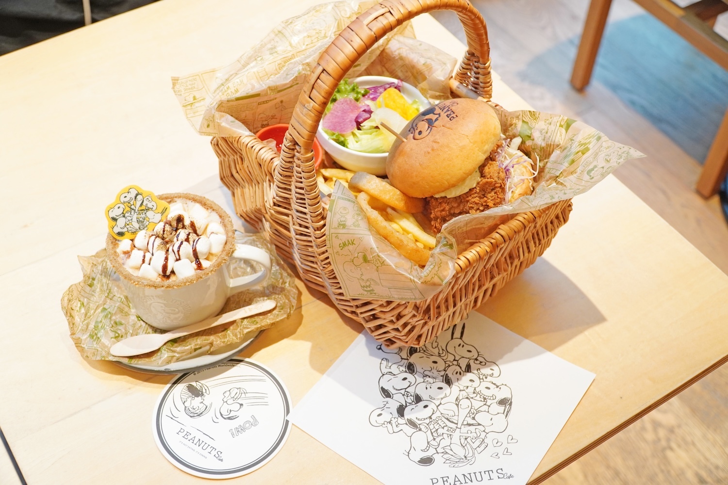 ピーナッツカフェにて期間限定のメニューも提供中