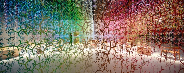 emmanuelle moureaux 《bunshi/分枝》2016 年 © WFJA2016 photo:Daisuke Shima (Nacasa & Partners)