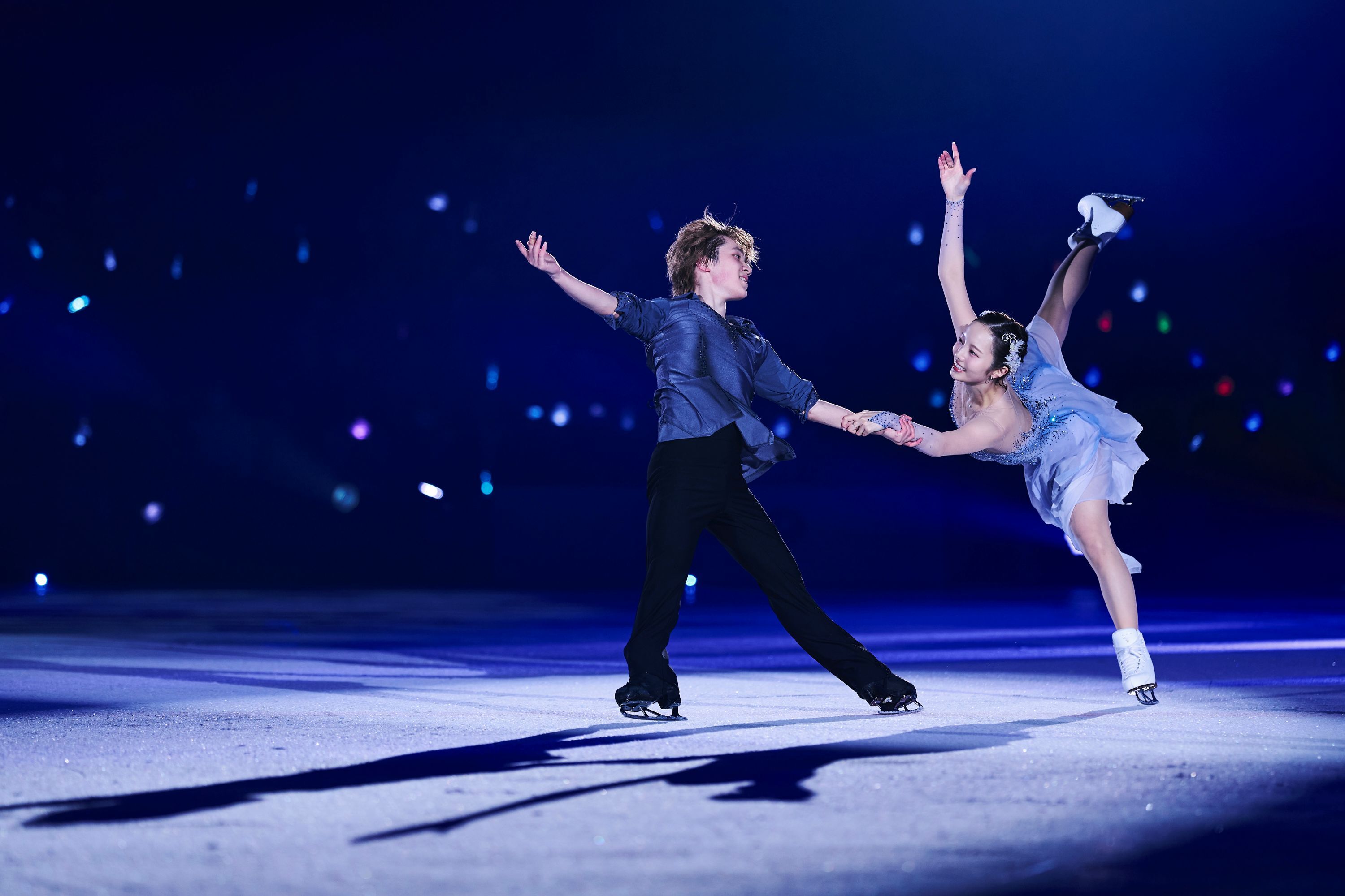宇野昌磨、本田真凜 Photo: Toru Yaguchi　(c)Ice Brave Executive Committee All rights reserved.