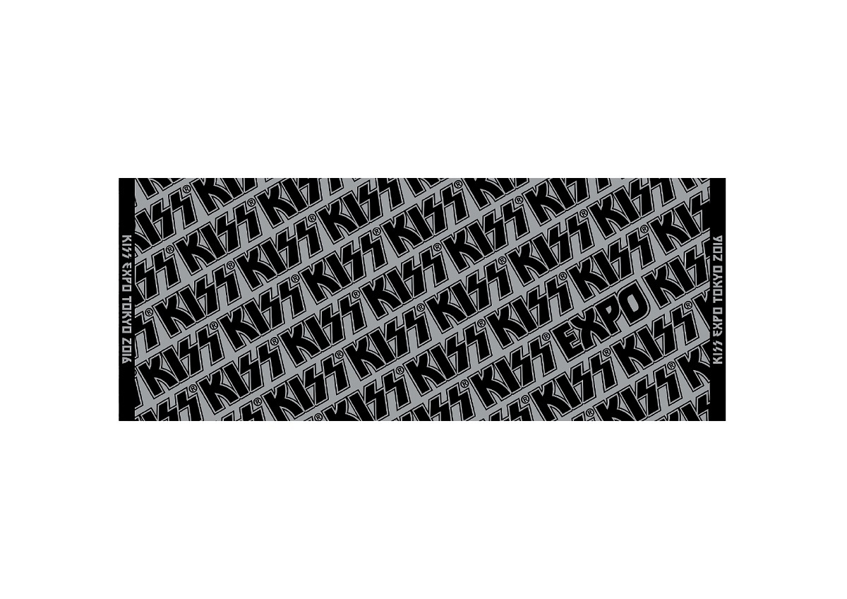 『KISS EXPO TOKYO 2016 ～地獄の博覧会～』KISSロゴタオル EXPO限定