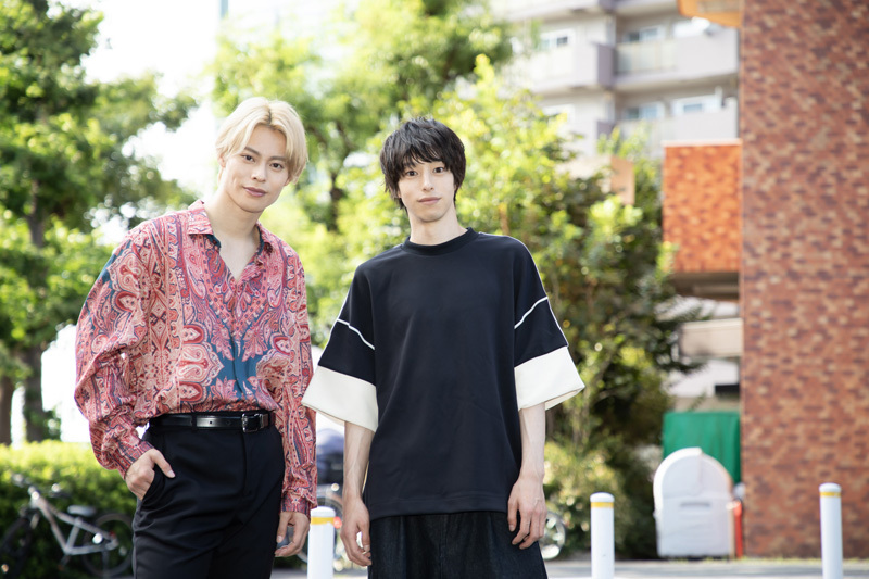 左から　宇野結也、杉江大志