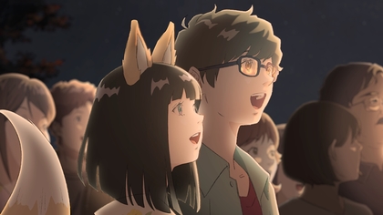 「どんぎつね」CMの二人がアニメとなって登場　日清のどん兵衛 新TVCM『どんぎつねシーズン2 秋祭 篇』公開