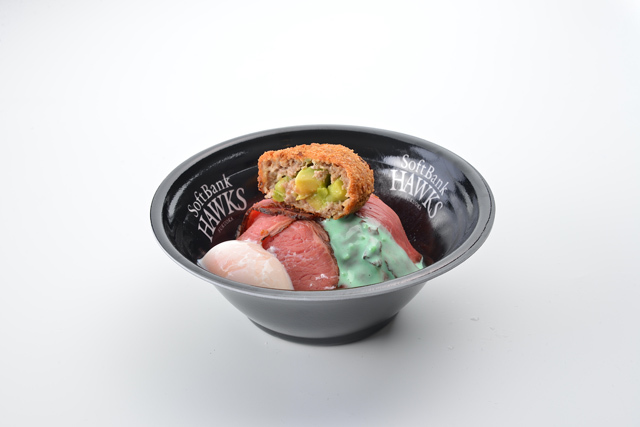 アボカドメンチ勝つのローストビーフ丼／1,450円