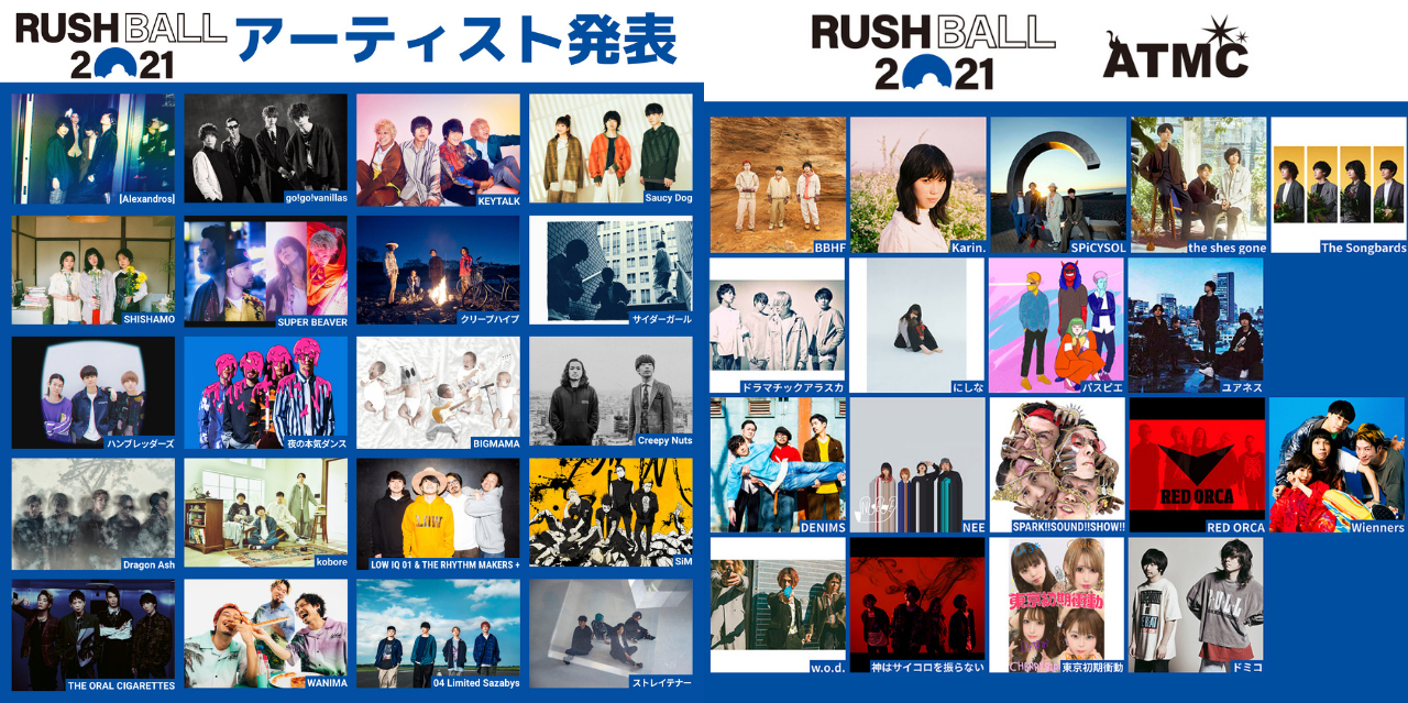 『RUSH BALL 2021』