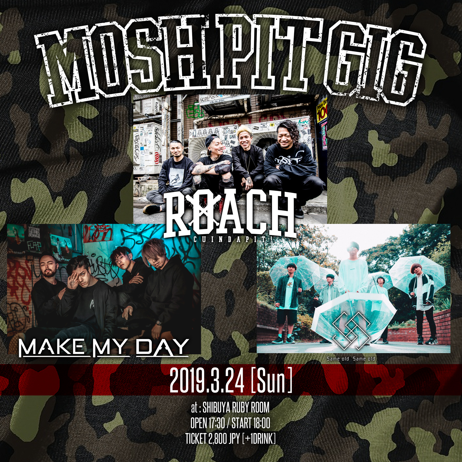 ROACH『MOSH PIT GIG』