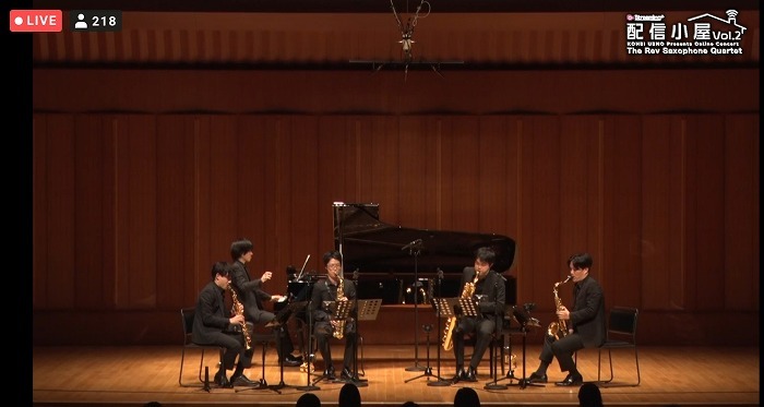 The Rev Saxophone Quartet（Streaming＋より提供）