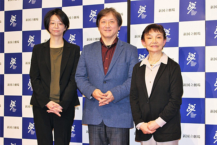 （左から）小川絵梨子、大野和士、大原永子