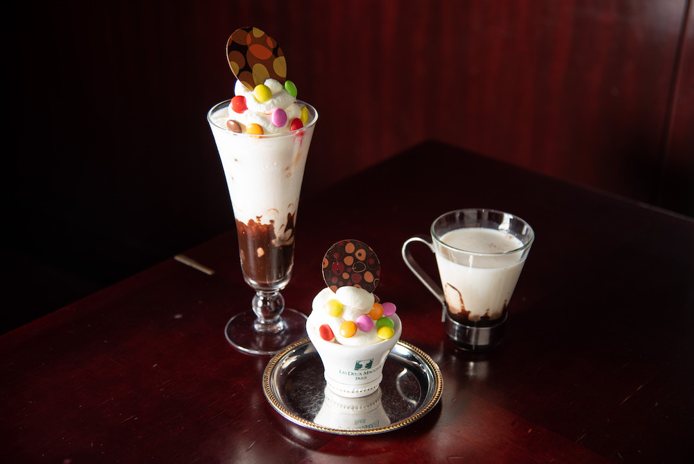 「マーブルラテ」 HOT・ICE各1,200円