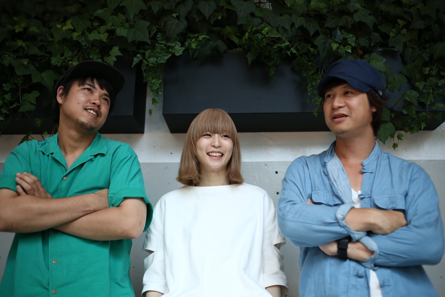 Awesome City Club・マツザカタクミ、PORIN / 森正志（L→R） 撮影＝風間大洋