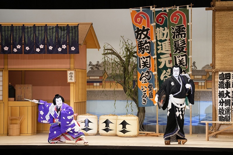 『双蝶々曲輪日記 角力場』(C)松竹株式会社