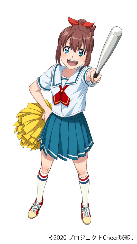 援川千明　CV：伊藤梨花子 (c) 2020 プロジェクトCheer球部！