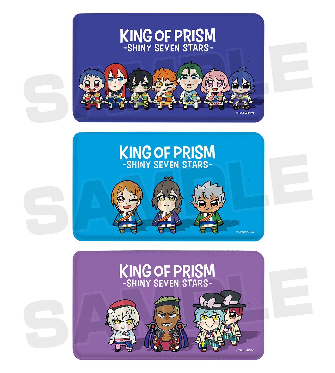 ■KING OF PRISM × 大川ぶくぶ モバイルバッテリー（全3種） (C) Ｔ-ＡＲＴＳ / syn Sophia / エイベックス・ピクチャーズ / タツノコプロ / キングオブプリズムSSS製作委員会