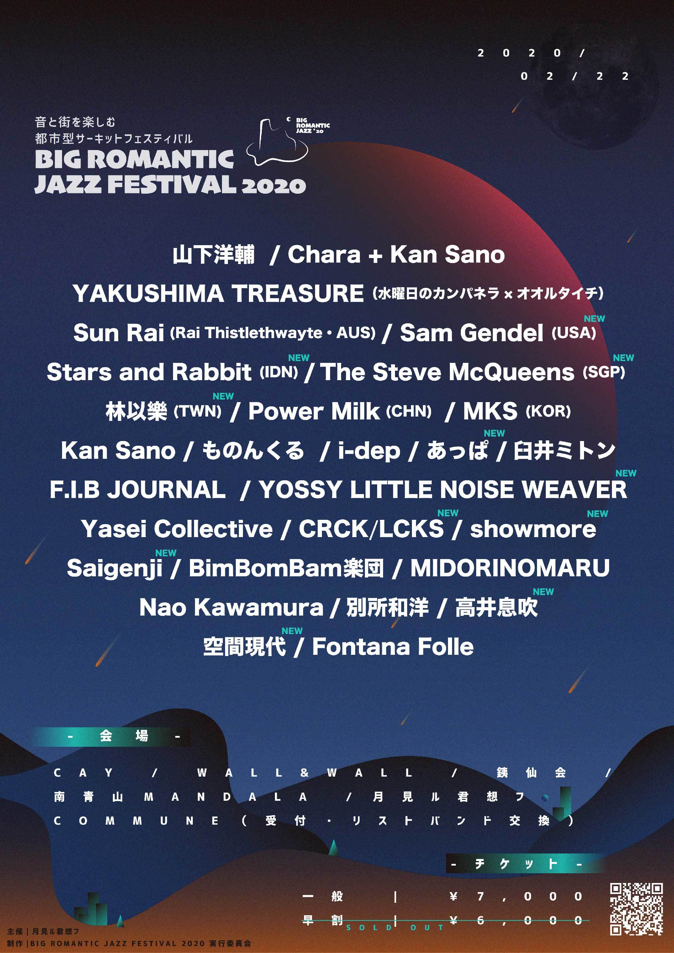 BIG ROMANTIC JAZZ FESTIVAL 2020