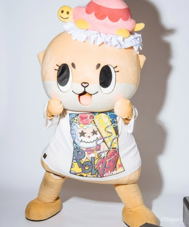 Smashing chiitan BIG T  8,900円＋tax 2018年10月上旬発売 COLOR：White SIZE：ONE SIZE