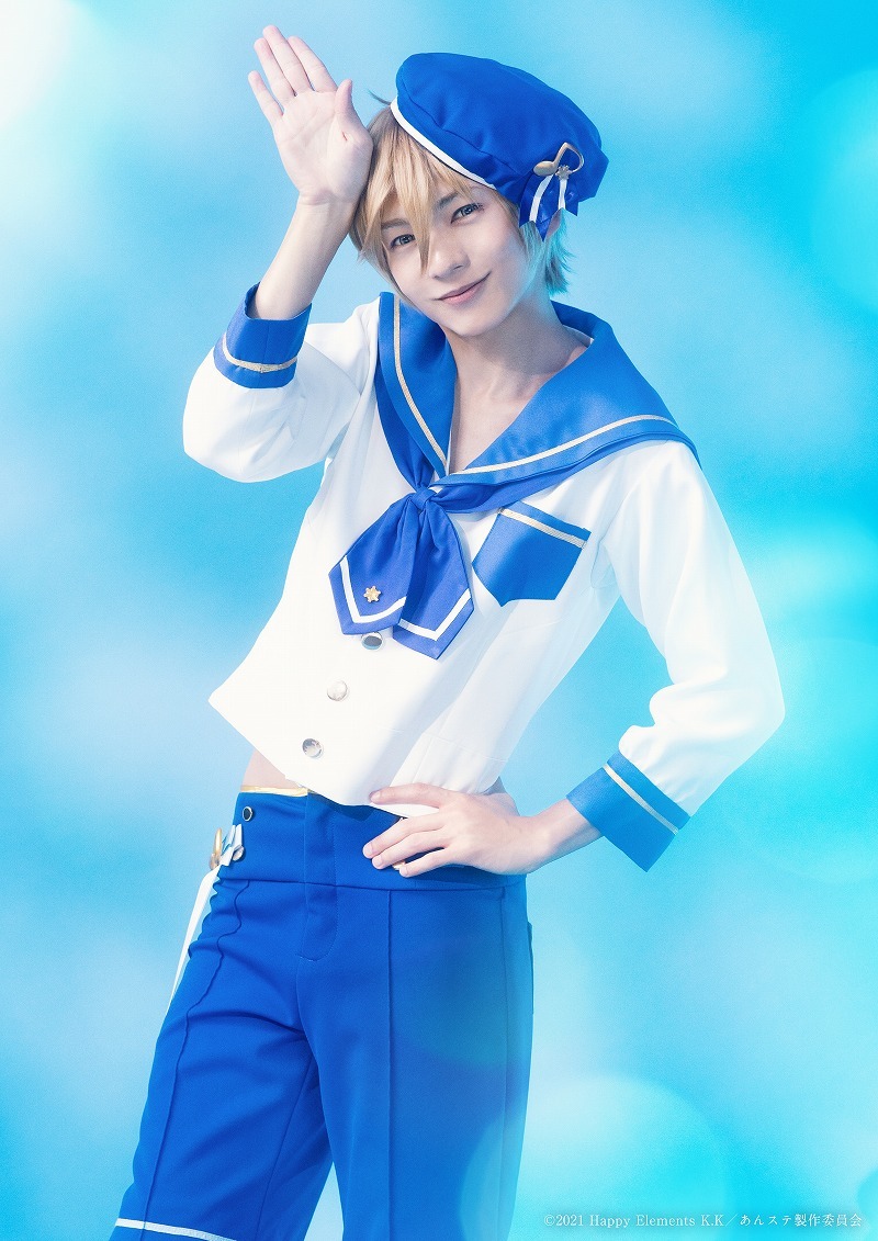 真白友也：宮崎 湧 (C)2021 Happy Elements K.K／あんステ製作委員会