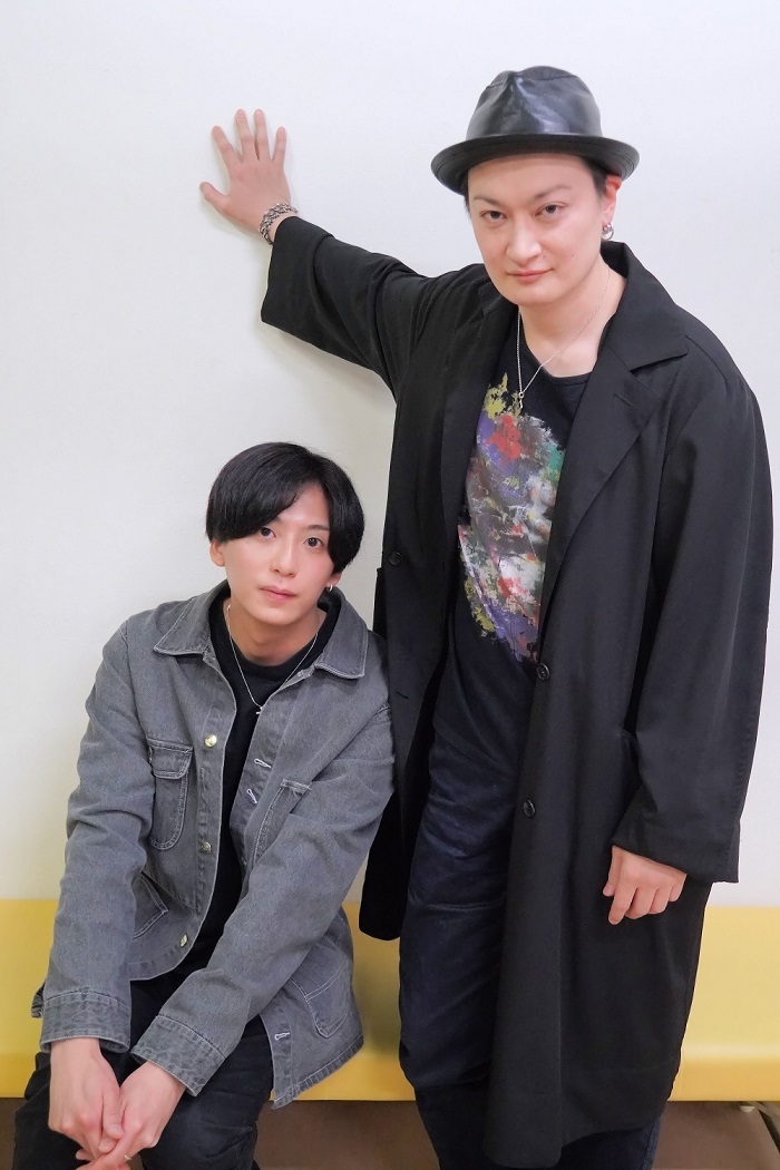 （左から）中尾拳也、中村龍介