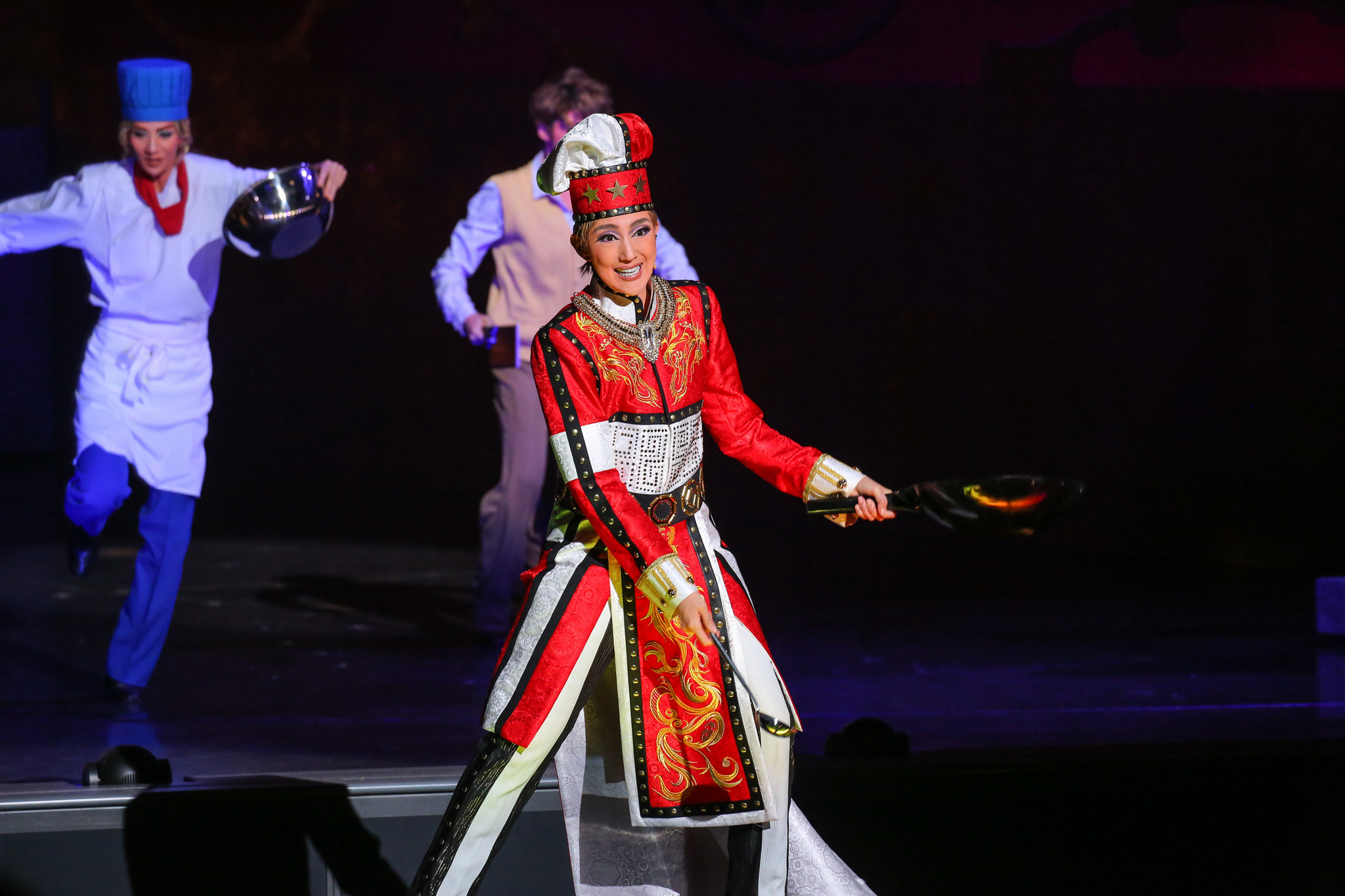 星組 宝塚大劇場公演 ミュージカル・フルコース GOD OF STARS-食聖… 星組 大劇場「GOD OF STARS-食聖-」 (ライブ) - 宝塚歌劇団・紅