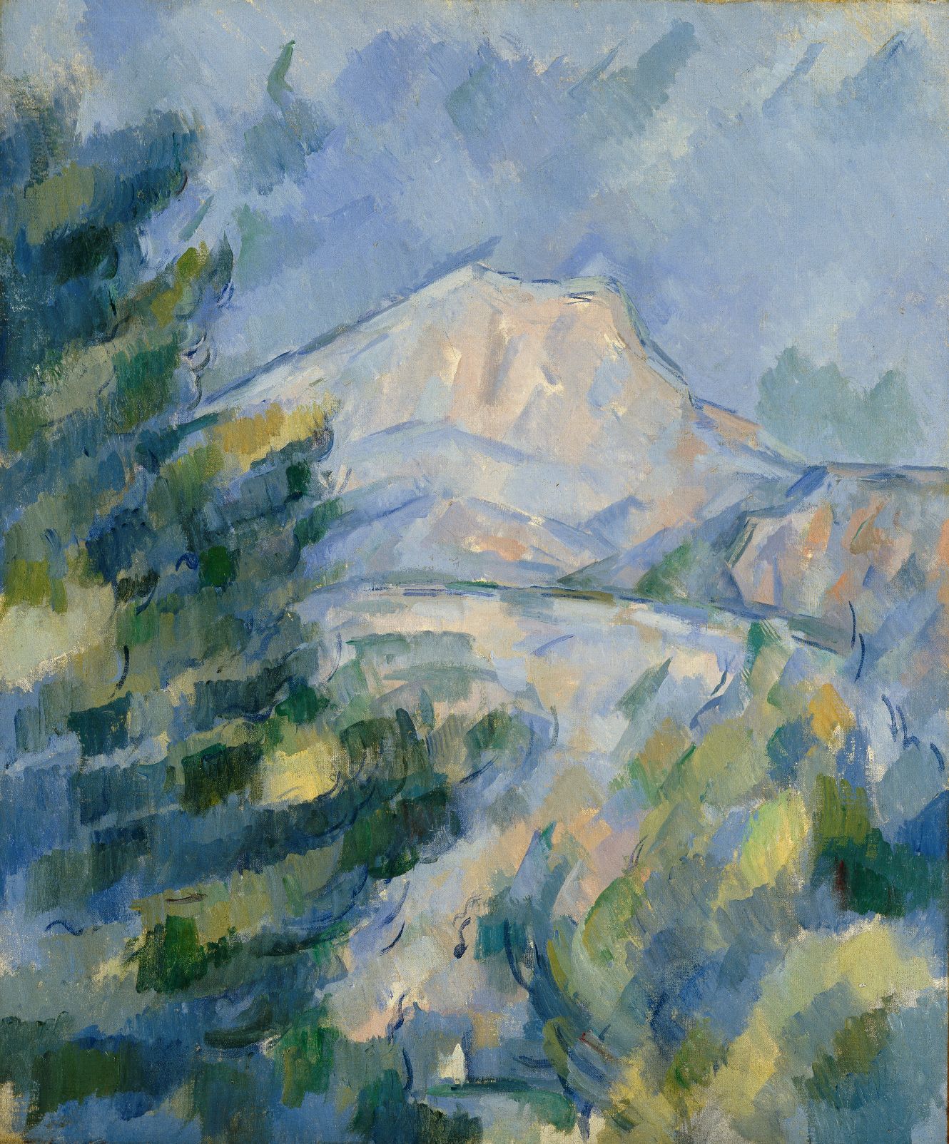 ポール・セザンヌ《サント＝ヴィクトワール山》1904 -1906年頃
