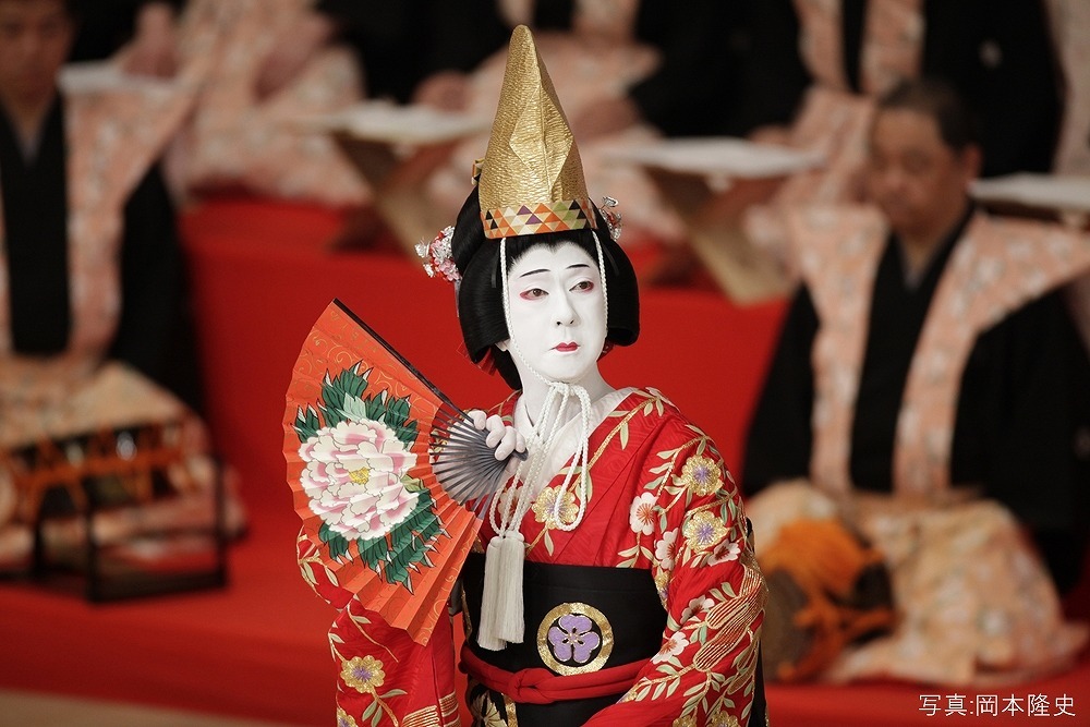 シネマ歌舞伎『京鹿子娘五人道成寺』坂東玉三郎 　写真：岡本隆史