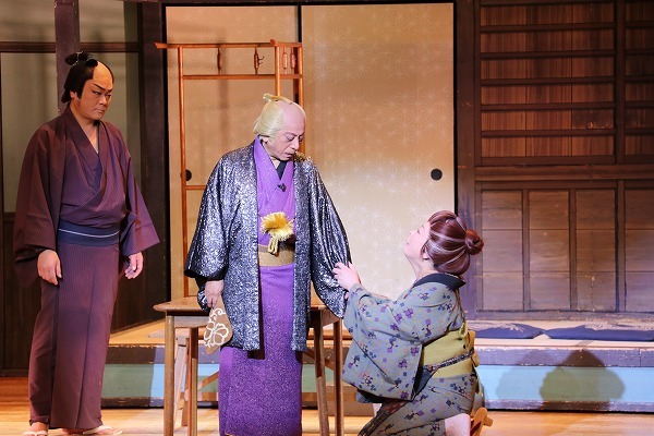 お芝居『親子草紙』 ©テレビ朝日