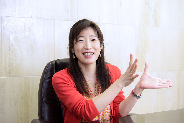 長谷川陽子 （撮影：岡崎雄昌）