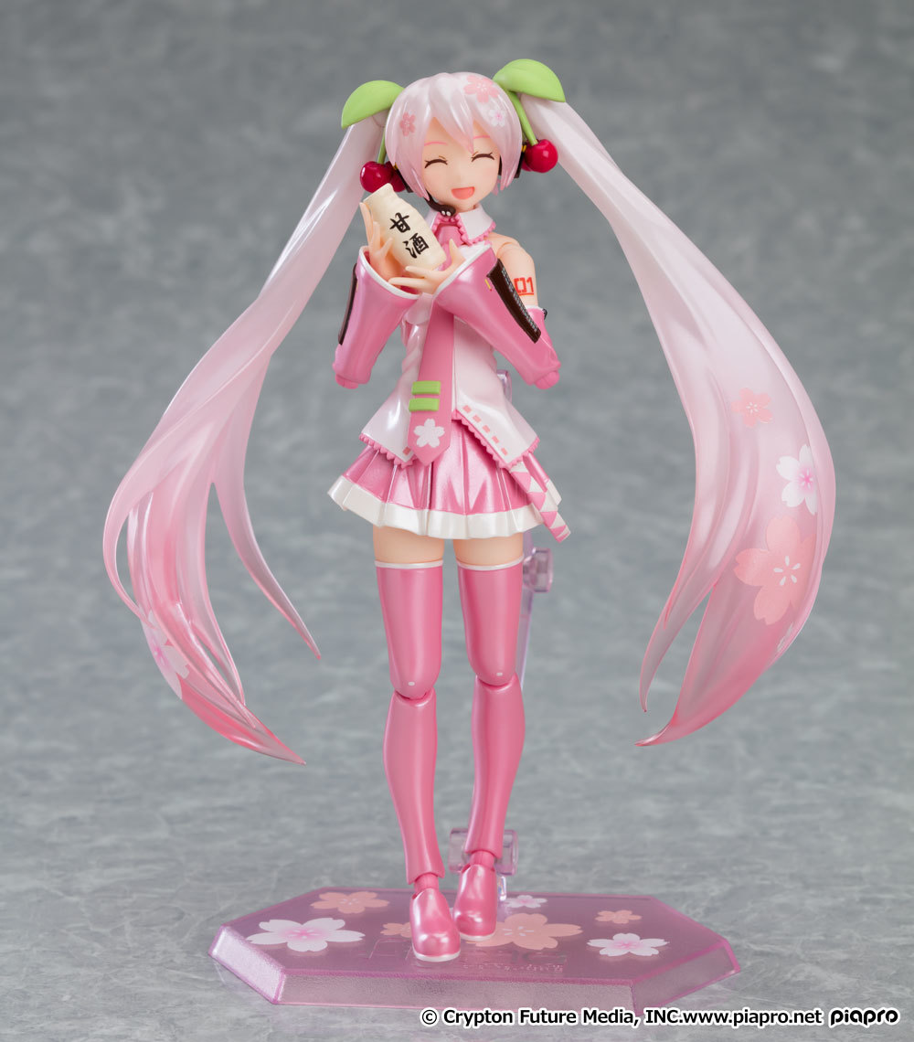 桜ミク」figmaとねんどろいどどーるで登場 オンライン限定で予約開始 