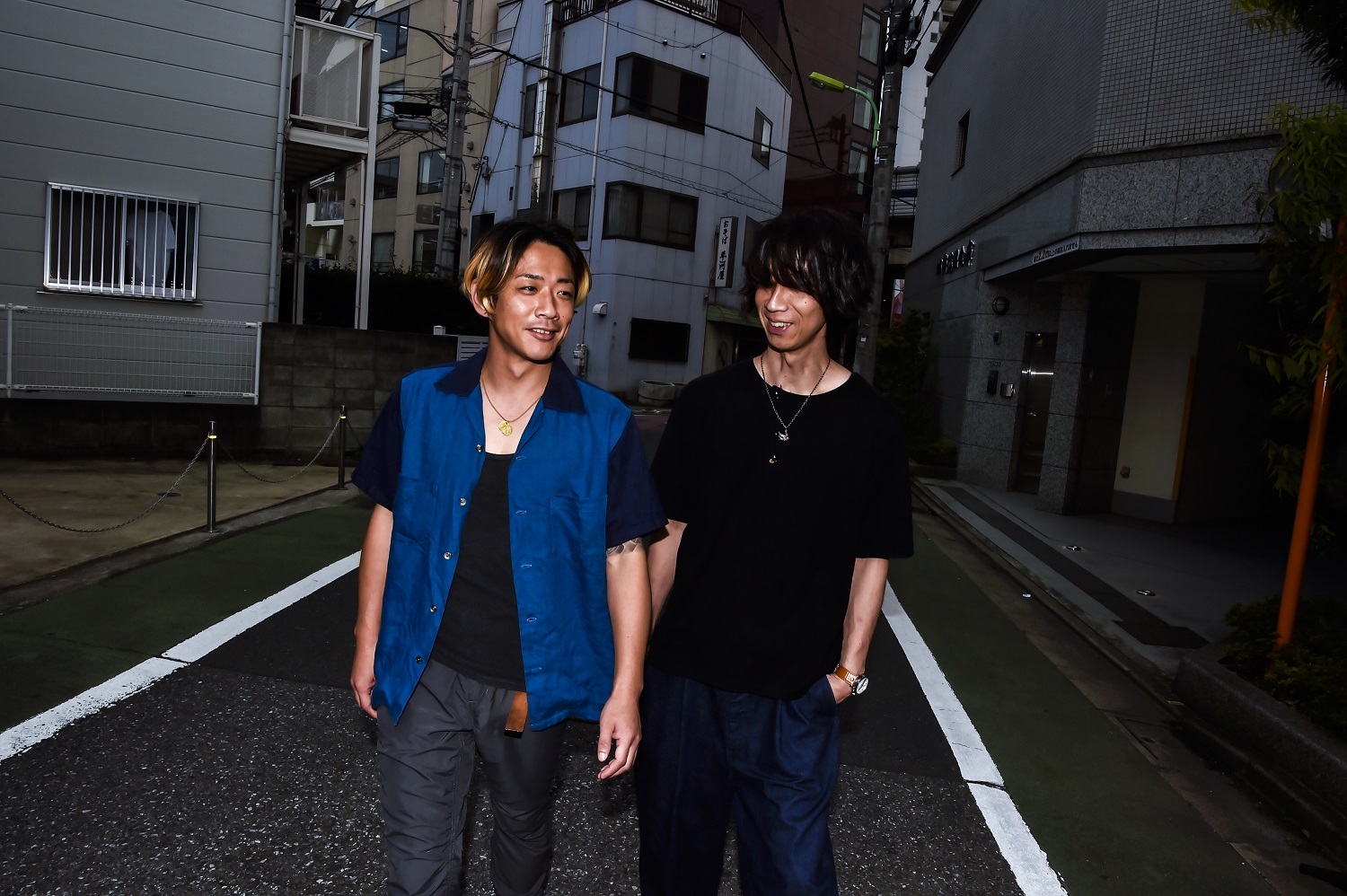 Nothing’s Carved In Stone・村松拓、大喜多崇規 撮影＝高田梓
