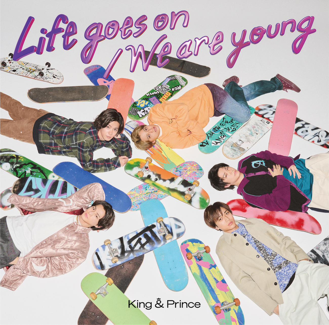 「Life goes on / We are young」通常盤