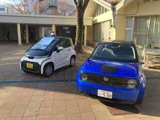 ホンダeとトヨタC+pod